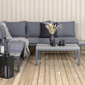 Odense – Salon d&rsquo;angle – Gris foncé, Gris