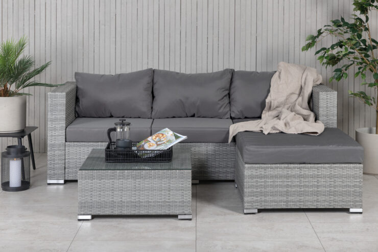 Rotterdam – Salon canapé – Gris