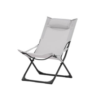 Seville – Bain de soleil – Noir, Gris – 84 x 89 x 63 cm