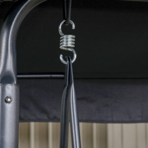 Madras – Porch Swing – Noir – 122 x 160 x 203 cm