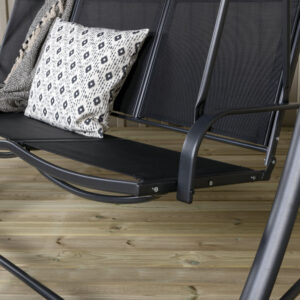 Madras – Porch Swing – Noir – 122 x 160 x 203 cm