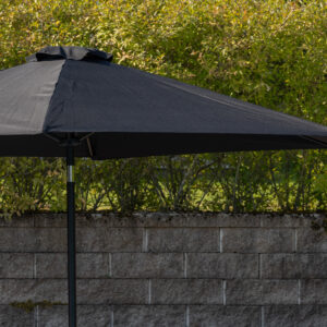 Leeds – Parasol – Noir – ⌀300 cm