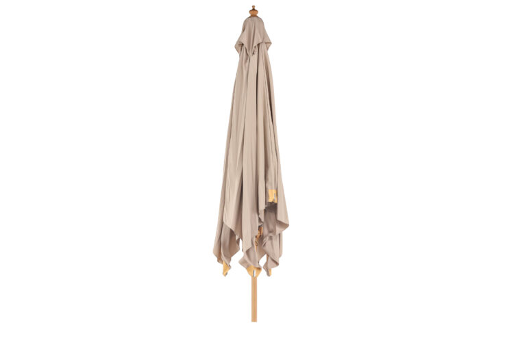 Naxos – Parasol – Naturel, Marron – 300 x 270 x 300 cm