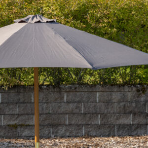 Ixos – Parasol – Gris – ⌀300 cm