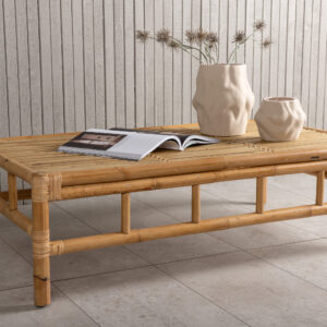 Cane – Table basse – Naturel – 120 x 70 cm