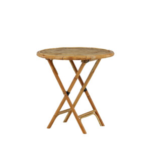 Cane – Table de café – Naturel – ⌀80 cm