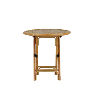Cane – Table de café – Naturel – ⌀80 cm