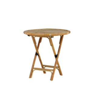 Cane – Table de café – Naturel – ⌀80 cm