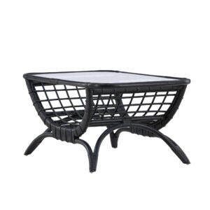 Moana – Table basse – Noir – 95 x 61 cm