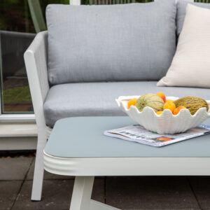 Virya – Salon canapé – Blanc, Gris