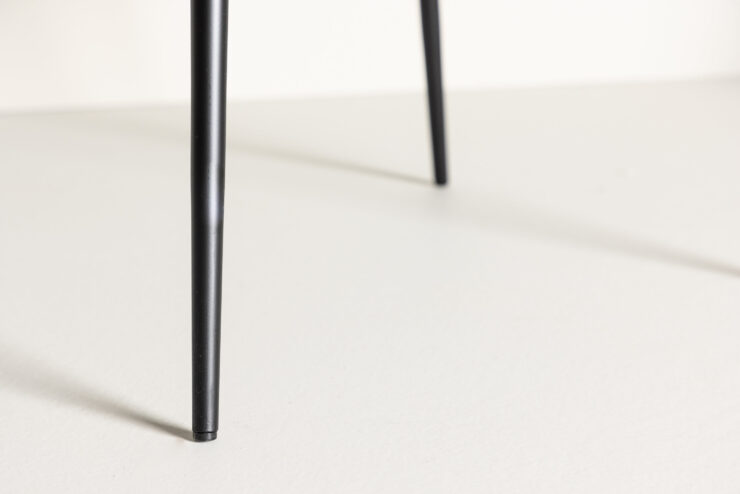 Limhamn – Chaise de salle à manger – Noir – 54 x 77 x 61 cm
