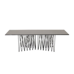 Stone – Table basse – Noir – 140 x 60 cm