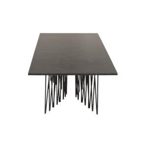 Stone – Table basse – Noir – 140 x 60 cm