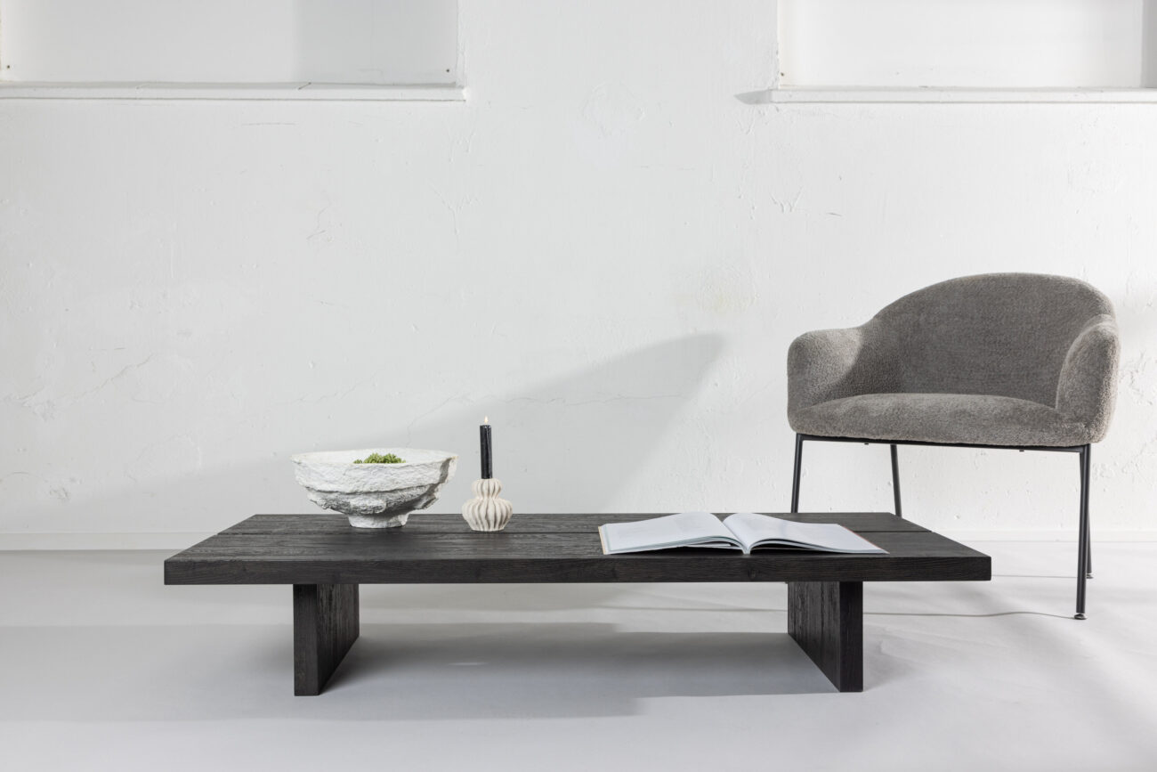 Lancester – Table basse – Moka – 140 x 60 cm