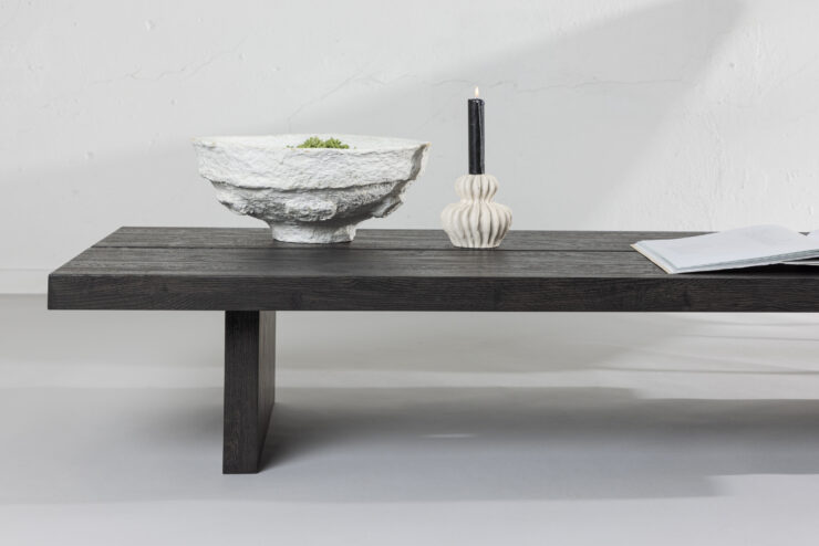 Lancester – Table basse – Moka – 140 x 60 cm