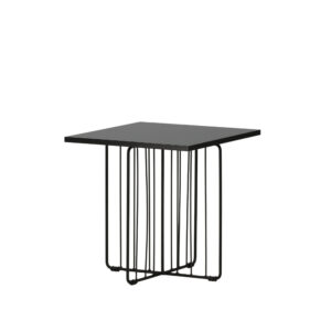 Dayton – Table basse – Noir – 40 x 40 cm