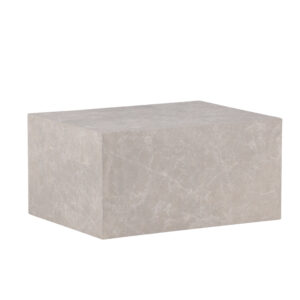 York – Table basse – Beige – 80 x 60 cm