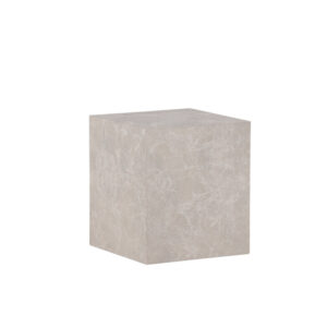 York – Table basse – Beige – 40 x 40 cm