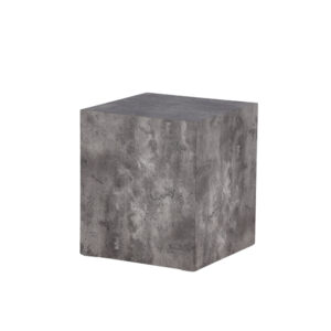 York – Table basse – Gris foncé – 40 x 40 cm