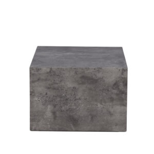 York – Table basse – Gris foncé – 80 x 60 cm