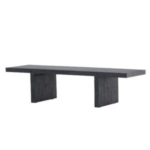 Yakunik – Table basse – Noir – 120 x 38 cm