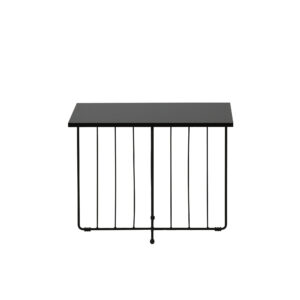 Dayton – Table basse – Noir – 60 x 60 cm