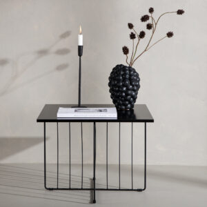 Dayton – Table basse – Noir – 60 x 60 cm