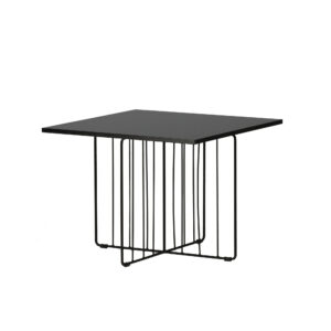 Dayton – Table basse – Noir – 60 x 60 cm