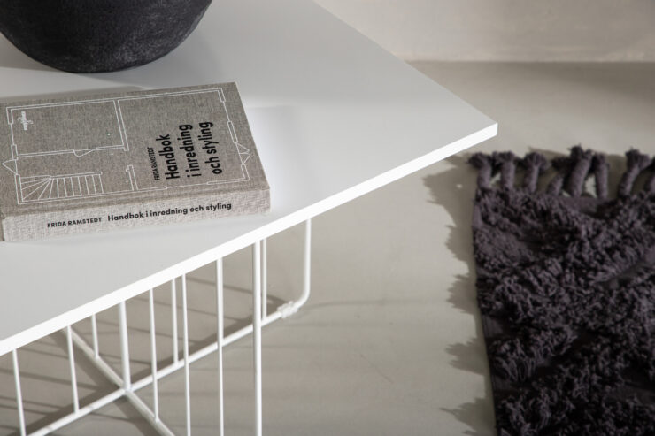 Dayton – Table basse – Blanc – 60 x 60 cm