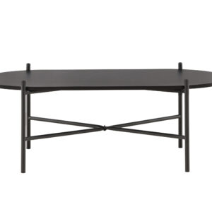 Pueblo – Table basse – Noir – 120 x 60 cm
