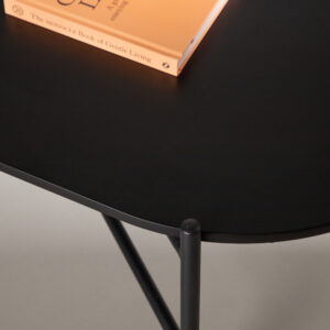 Pueblo – Table basse – Noir – 120 x 60 cm