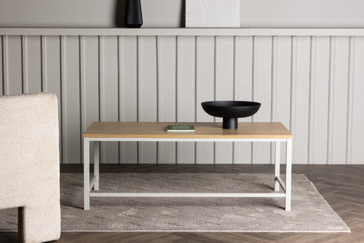 Rise – Table basse – Grège, Marron clair – 120 x 60 cm