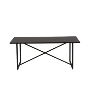 Pryor – Table basse – Noir – 110 x 70 cm