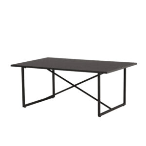 Pryor – Table basse – Noir – 110 x 70 cm