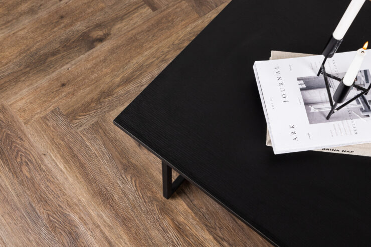 Pryor – Table basse – Noir – 110 x 70 cm