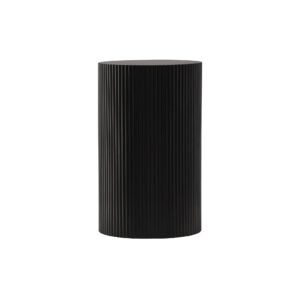 Lenox – Table d&rsquo;appoint – Noir – ⌀31 cm