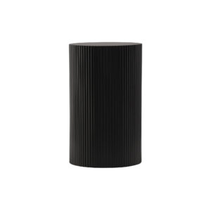 Lenox – Table d&rsquo;appoint – Noir – ⌀31 cm