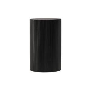 Lenox – Table d&rsquo;appoint – Noir – ⌀31 cm