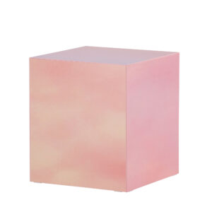 York – Table basse – Rose – 40 x 40 cm