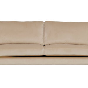 Bolero – Canapé 3 places – Beige, Noir – 88 x 84 x 215 cm