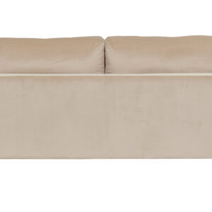 Bolero – Canapé 3 places – Beige, Noir – 88 x 84 x 215 cm