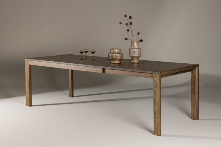 Slider – Table à manger rectangulaire – Naturel – 170 x 95 cm