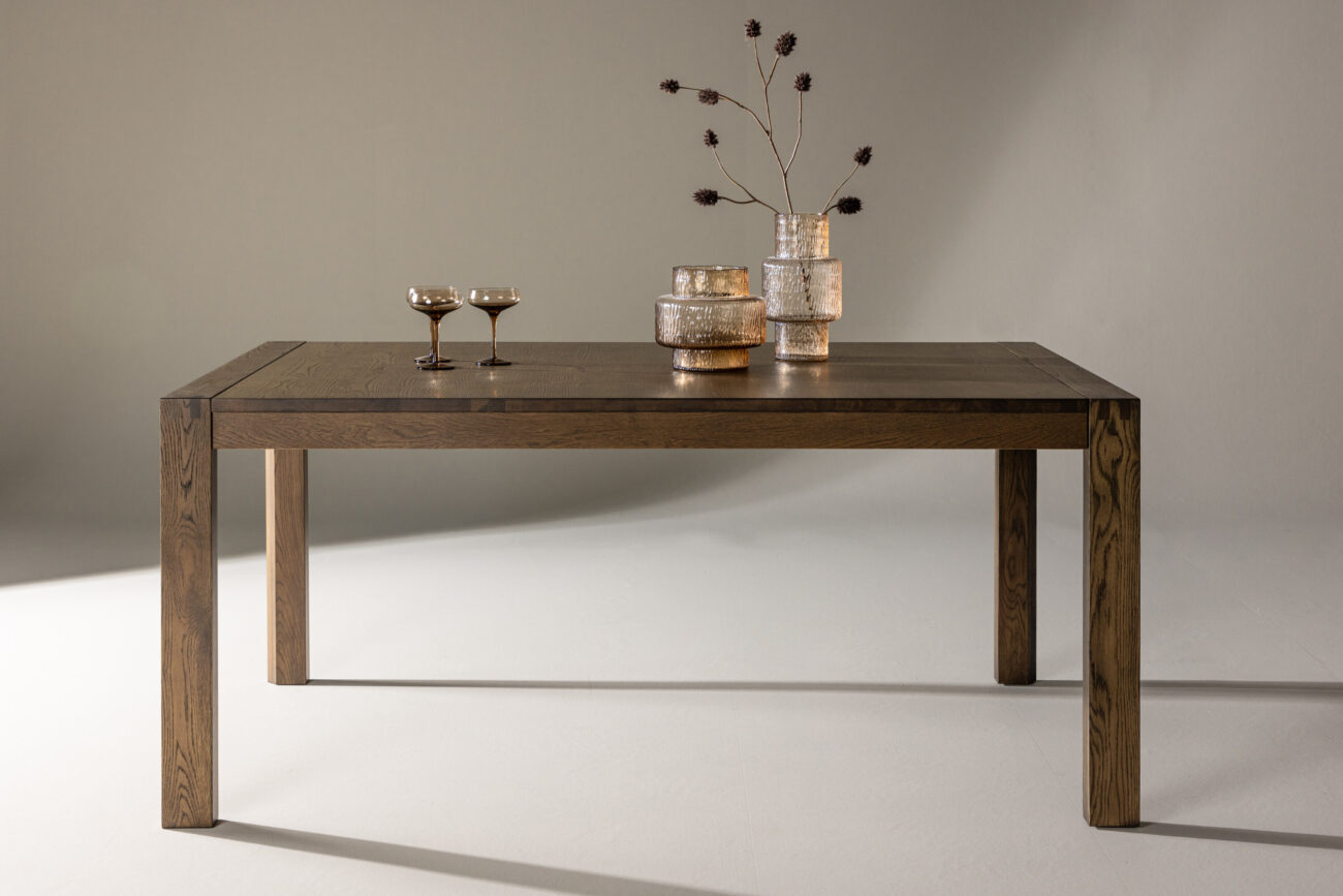 Slider – Table à manger rectangulaire – Naturel – 170 x 95 cm