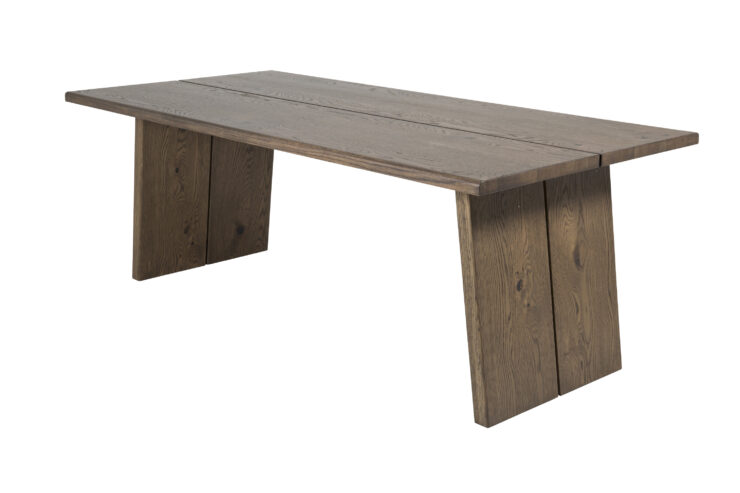 Logger – Table à manger rectangulaire – Naturel – 210 x 100 cm