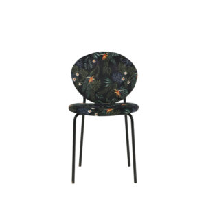 Vault – Chaise de salle à manger – Doré, Noir – 62 x 80 x 46 cm