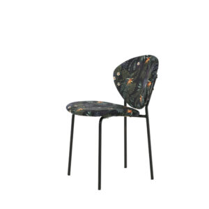 Vault – Chaise de salle à manger – Doré, Noir – 62 x 80 x 46 cm