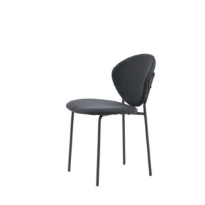 Vault – Chaise de salle à manger – Noir – 62 x 80 x 46 cm