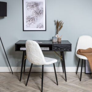 Gold – Bureau – Noir – 110 x 60 cm