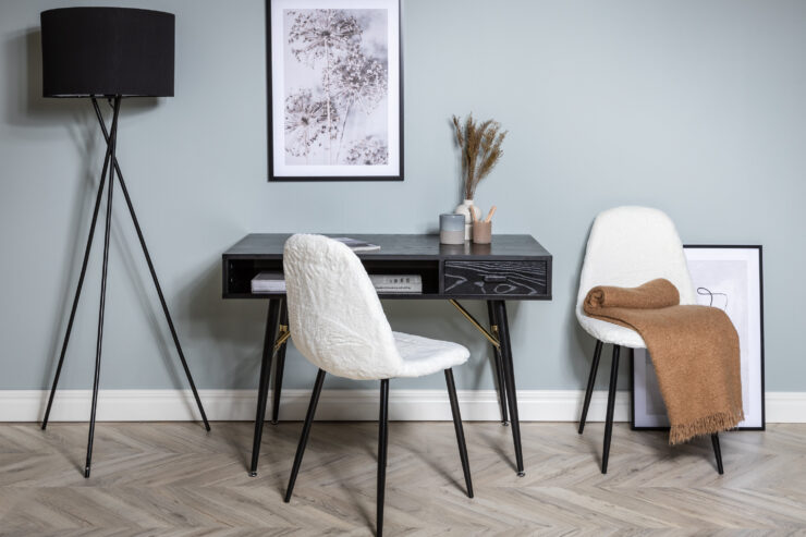 Gold – Bureau – Noir – 110 x 60 cm