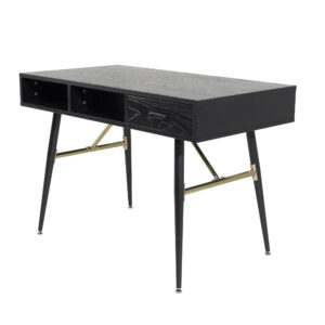 Gold – Bureau – Noir – 110 x 60 cm
